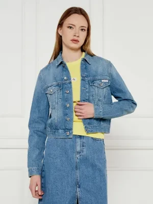 Calvin Klein Jeans Jeansowa kurtka 90''S | Cropped Fit