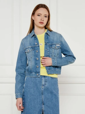 Calvin Klein Jeans Jeansowa kurtka 90''S | Cropped Fit