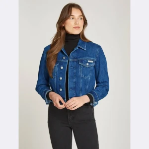 Calvin Klein Jeans Jeansowa kurtka 90s | Cropped Fit