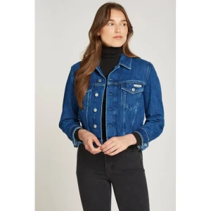 Calvin Klein Jeans Jeansowa kurtka 90s | Cropped Fit