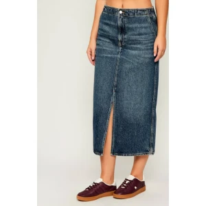 Calvin Klein Jeans Jeansowa spódnica | high rise