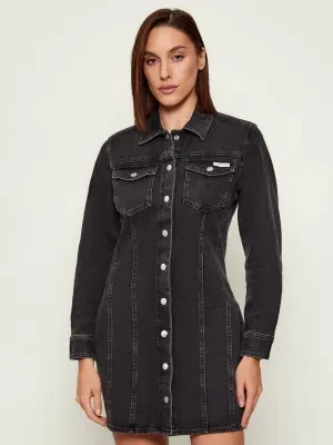 Calvin Klein Jeans Jeansowa sukienka