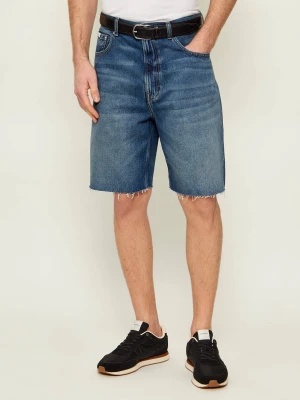 Calvin Klein Jeans Jeansowe szorty 90s | Regular Fit niebieski