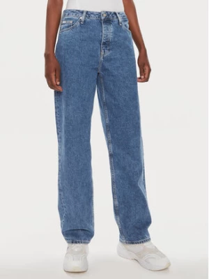Calvin Klein Jeans Jeansy 90's J20J222753 Niebieski Straight Fit