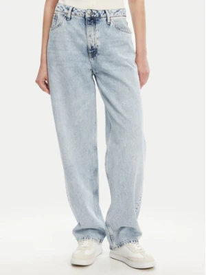Calvin Klein Jeans Jeansy 90's J20J225504 Niebieski Loose Fit