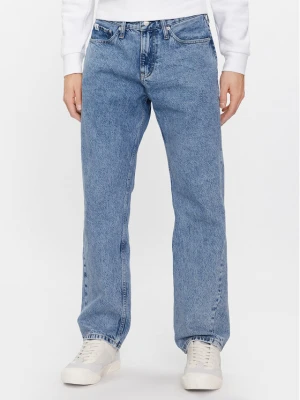 Calvin Klein Jeans Jeansy 90's J30J324551 Niebieski Straight Fit