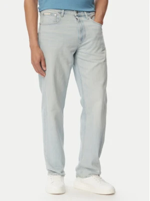 Calvin Klein Jeans Jeansy 90S LV04RG701G Niebieski jasny Straight Fit