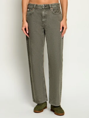 Calvin Klein Jeans Jeansy 90s | Relaxed fit zielony