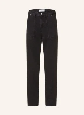 Calvin Klein Jeans Jeansy 90s Straight Relaxed Fit schwarz