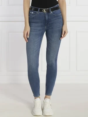 CALVIN KLEIN JEANS Jeansy Ankle | Super Skinny fit | high rise