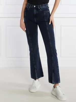 CALVIN KLEIN JEANS Jeansy AUTHENTIC FRONT SPLIT | flare fit