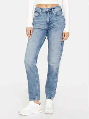 Calvin Klein Jeans Jeansy Authentic J20J223658 Niebieski Slim Fit