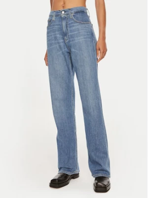 Calvin Klein Jeans Jeansy Authentic J20J223892 Niebieski Bootcut Fit