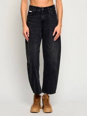 Calvin Klein Jeans Jeansy Barrel | Relaxed fit czarny