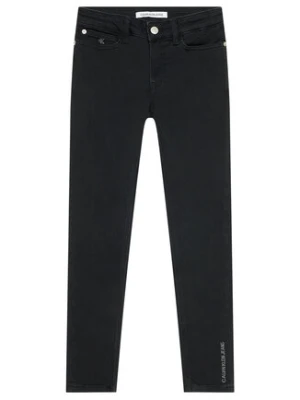 Calvin Klein Jeans Jeansy Clean Black Strech IG0IG01206 Czarny Skinny Fit