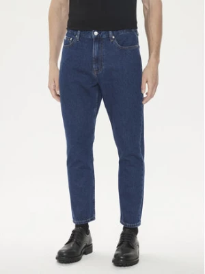Calvin Klein Jeans Jeansy Dad J30J325940 Granatowy Loose Fit