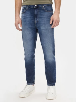 Calvin Klein Jeans Jeansy Dad Jean J30J324187 Granatowy Slim Fit