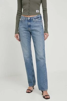 Calvin Klein Jeans jeansy damskie high waistCHEAPER