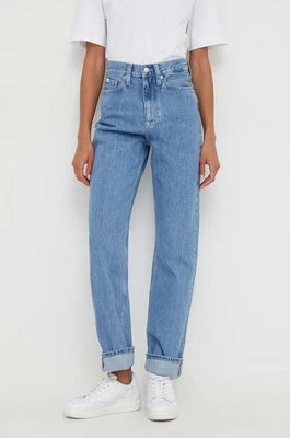 Calvin Klein Jeans jeansy damskie high waist