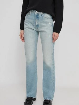 Calvin Klein Jeans jeansy damskie high waist