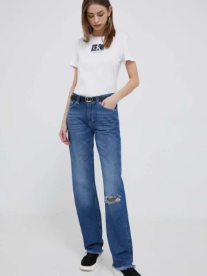 Calvin Klein Jeans jeansy damskie high waist