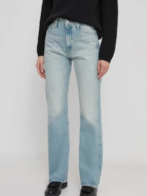 Calvin Klein Jeans jeansy damskie high waist