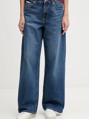 Calvin Klein Jeans jeansy damskie high waist LV047D716G
