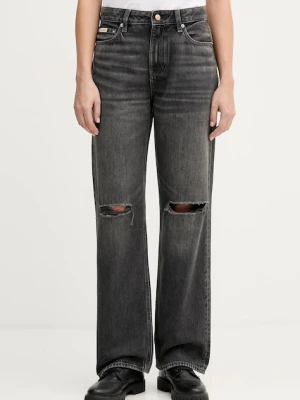 Calvin Klein Jeans jeansy damskie high waist LV047D729G