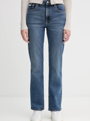 Calvin Klein Jeans jeansy damskie high waist LV047D743G