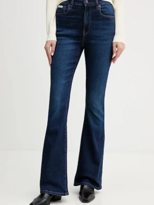 Calvin Klein Jeans jeansy damskie high waist LV047D755G