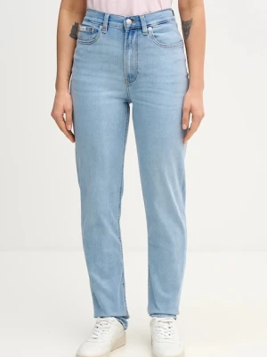 Calvin Klein Jeans jeansy damskie high waist LV047E618G