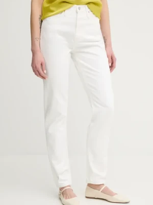 Calvin Klein Jeans jeansy damskie kolor biały J20J225136