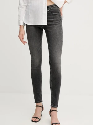 Calvin Klein Jeans jeansy damskie kolor czarny J20J225114