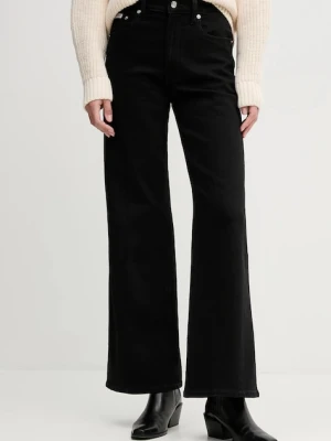 Calvin Klein Jeans jeansy damskie kolor czarny LV047D907G