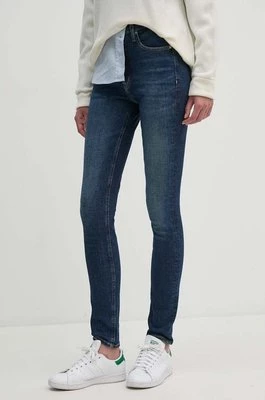 Calvin Klein Jeans jeansy damskie kolor granatowy J20J223638