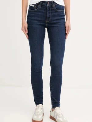 Calvin Klein Jeans jeansy damskie kolor granatowy LV047B772G