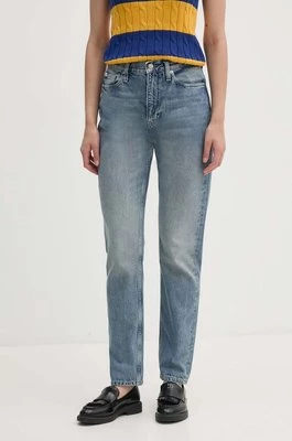 Calvin Klein Jeans jeansy damskie kolor niebieski J20J223658