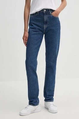 Calvin Klein Jeans jeansy damskie kolor niebieski J20J223663