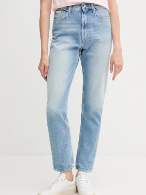 Calvin Klein Jeans jeansy damskie kolor niebieski J20J224008