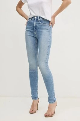 Calvin Klein Jeans jeansy damskie kolor niebieski J20J225386