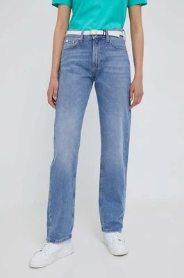 Calvin Klein Jeans jeansy damskie medium waist