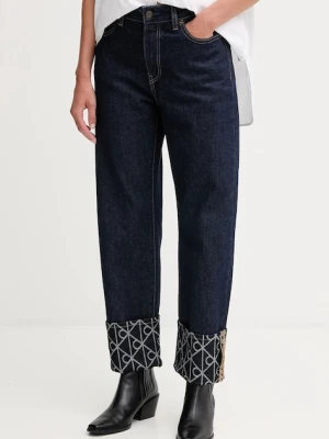 Calvin Klein Jeans jeansy damskie medium waist LV047D711G