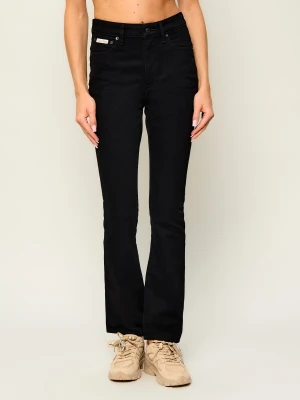 Calvin Klein Jeans Jeansy | flare fit czarny