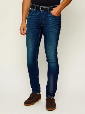 Calvin Klein Jeans Jeansy Harpoon | Skinny fit granatowy