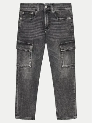 Calvin Klein Jeans Jeansy IB0IB02190 Szary Regular Fit