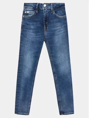 Calvin Klein Jeans Jeansy IG0IG02384 Niebieski Skinny Fit