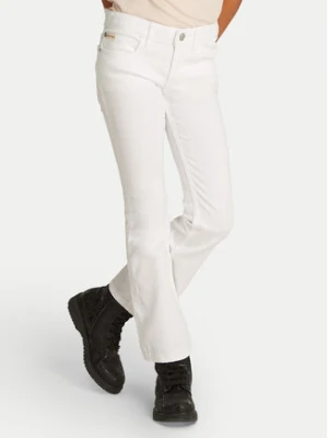 Calvin Klein Jeans Jeansy IG0IG02840 Biały Flare Fit
