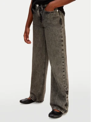 Calvin Klein Jeans Jeansy IG0IG03055 Szary Wide Leg