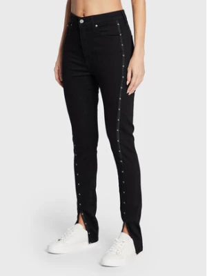 Calvin Klein Jeans Jeansy J20J219534 Czarny Super Skinny Fit