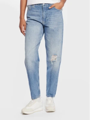 Calvin Klein Jeans Jeansy J20J220195 Niebieski Regular Fit